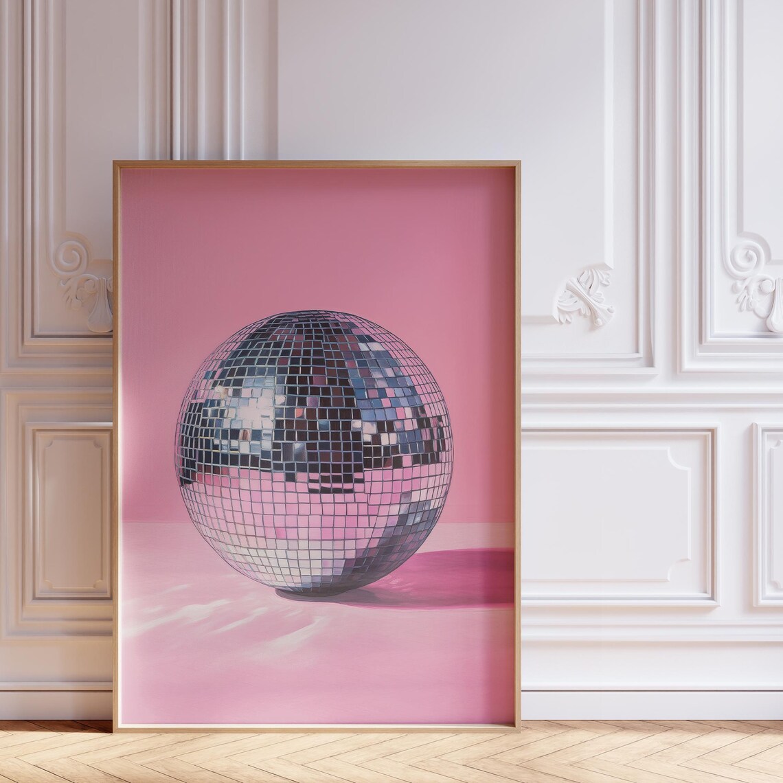 Disco Ball Wall Art, Dopamine Decor Aesthetic
