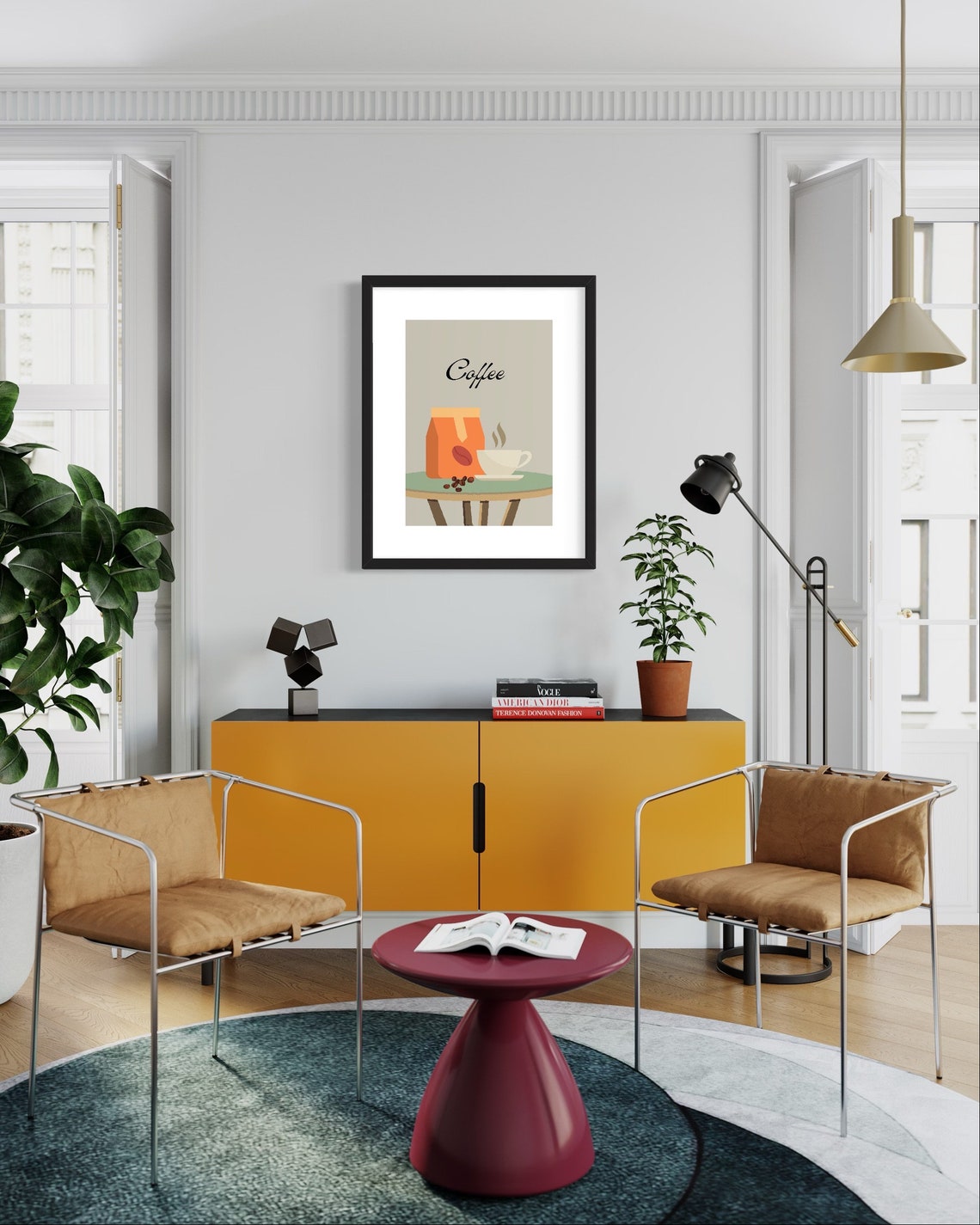 Coffee Print Coffee Lovers Wall Art Print Kitchen Decor Coffee Love Coffee Shop Wall Art Personalized Wall Art Gift - Image 2
