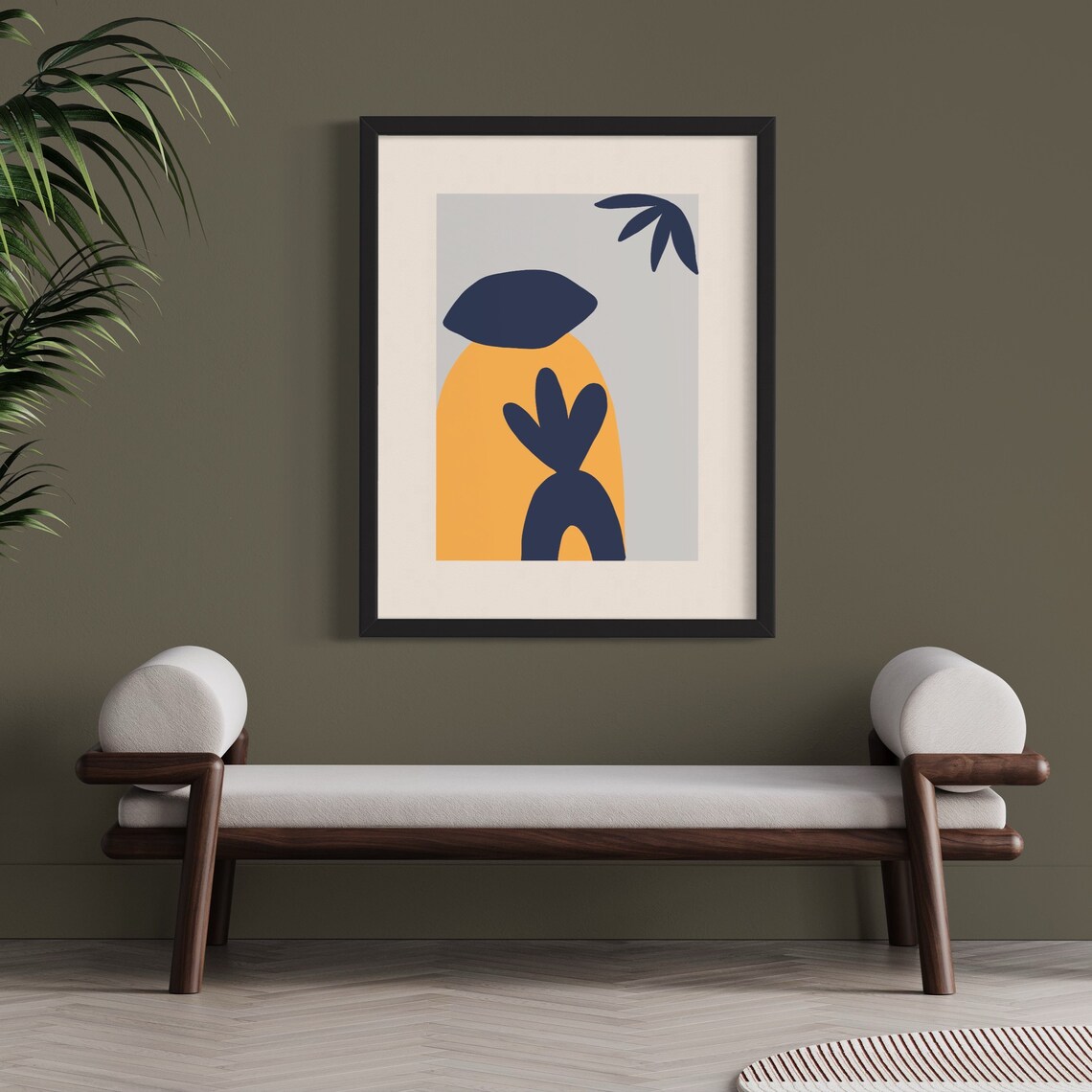 Botanical Boho Print, Instant Boho Decor - Image 2