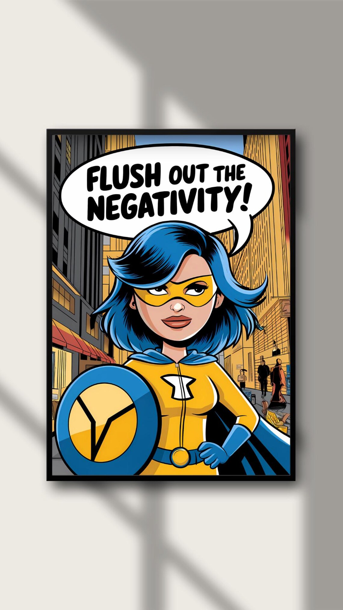 Funny Bathroom Quote, Toilet Humor Wall Art Print - Image 5