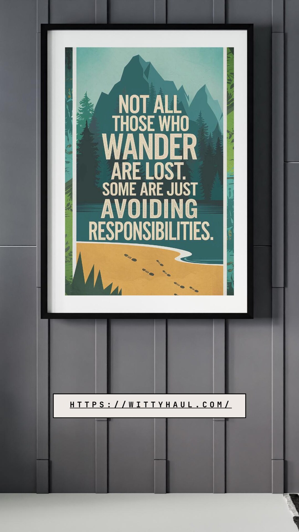 Funny Bathroom Print, Toilet Humor Quote - Image 6