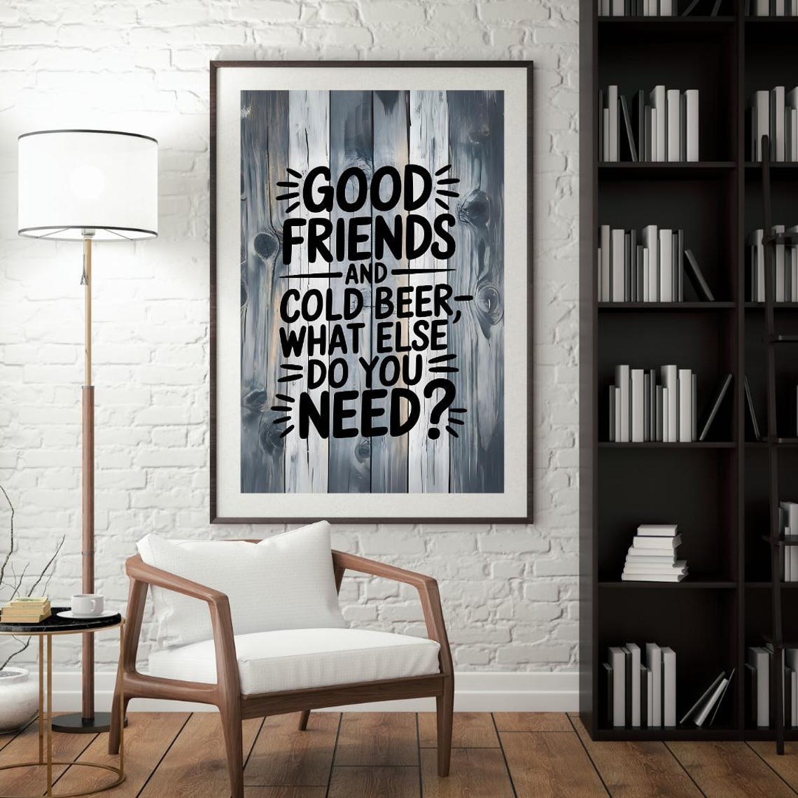 Beer Humor Poster, Beer Lovers Gift - Image 4