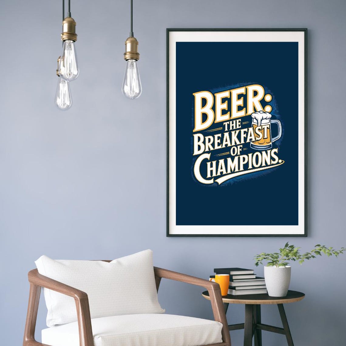 Beer Humor Poster, Beer Lovers Bar Gift - Image 6