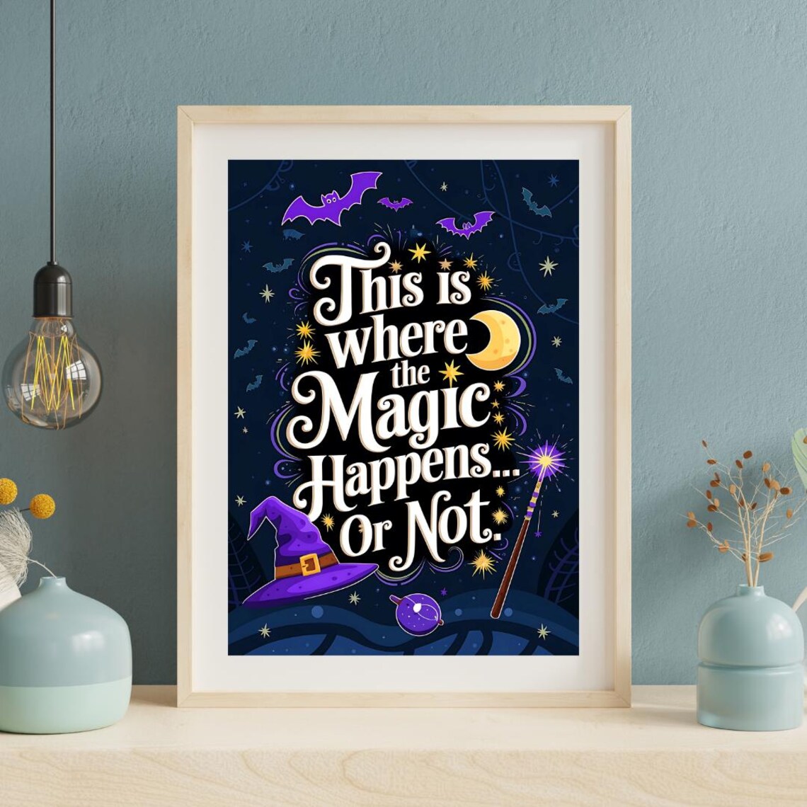 Funny Bathroom Quote, Toilet Humor Poster Print - Image 3