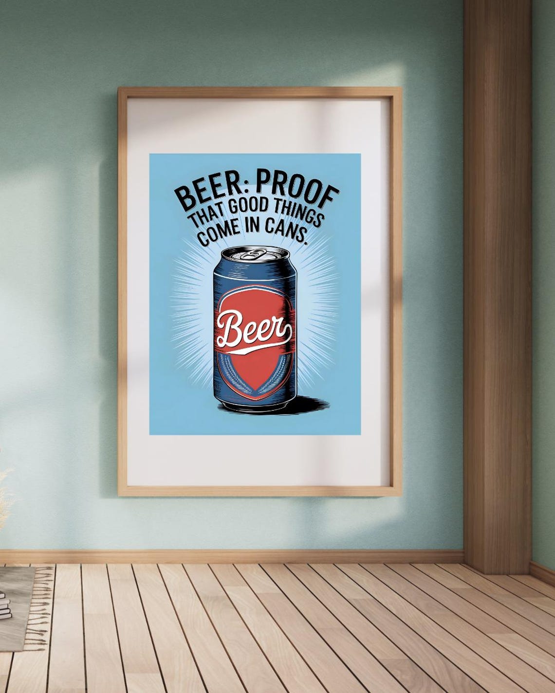 Beer Humor Poster, Beer Lovers Gift - Image 5