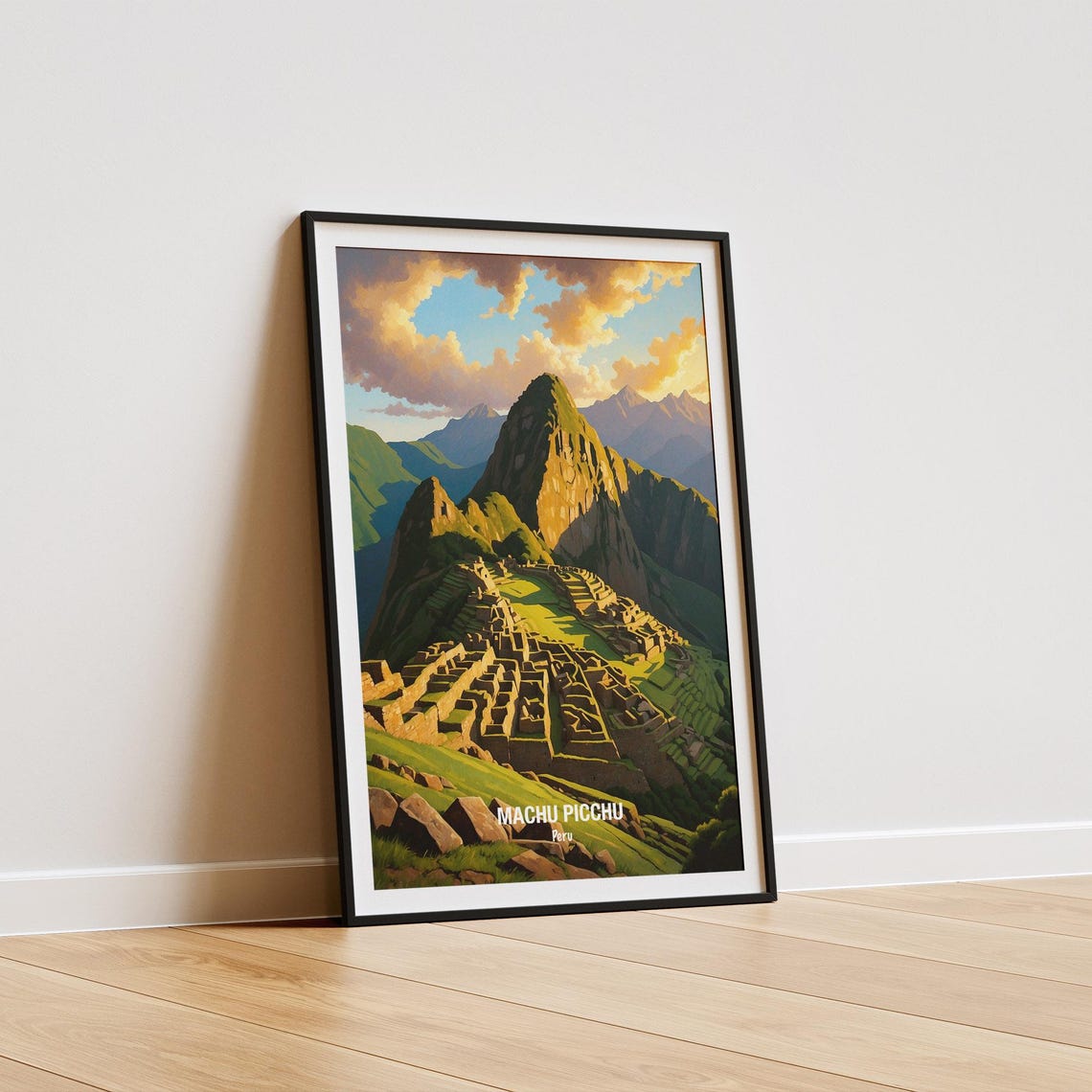 Machu Picchu Peru Golden Sunset Over The Ancient Citadel Poster - Image 5