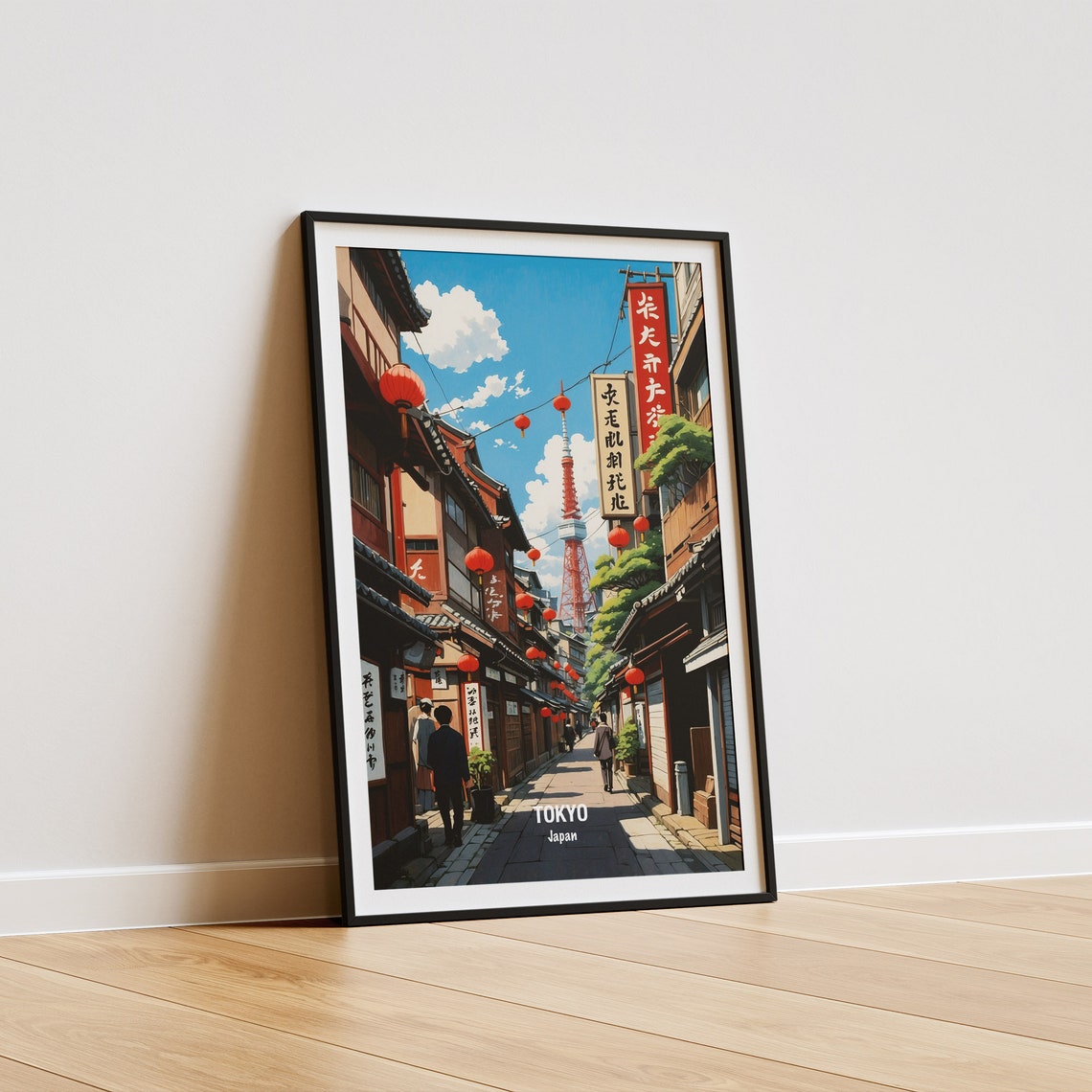 Tokyo Japan Travel Poster Tokyo Wall Art Print Japan Decor Asian Travel Print Gift For Travelers Home Decoration - Image 5