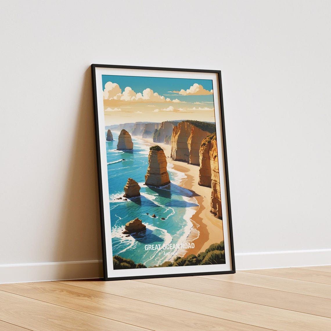 Great Ocean Road Twelve Apostles Sea Stacks Coastal View Poster - Image 5