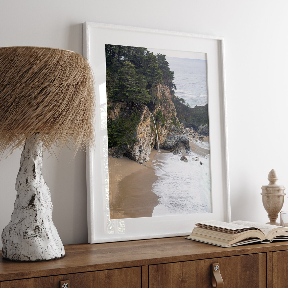 Big Sur McWay Waterfall Art Print, California Coast - Image 5