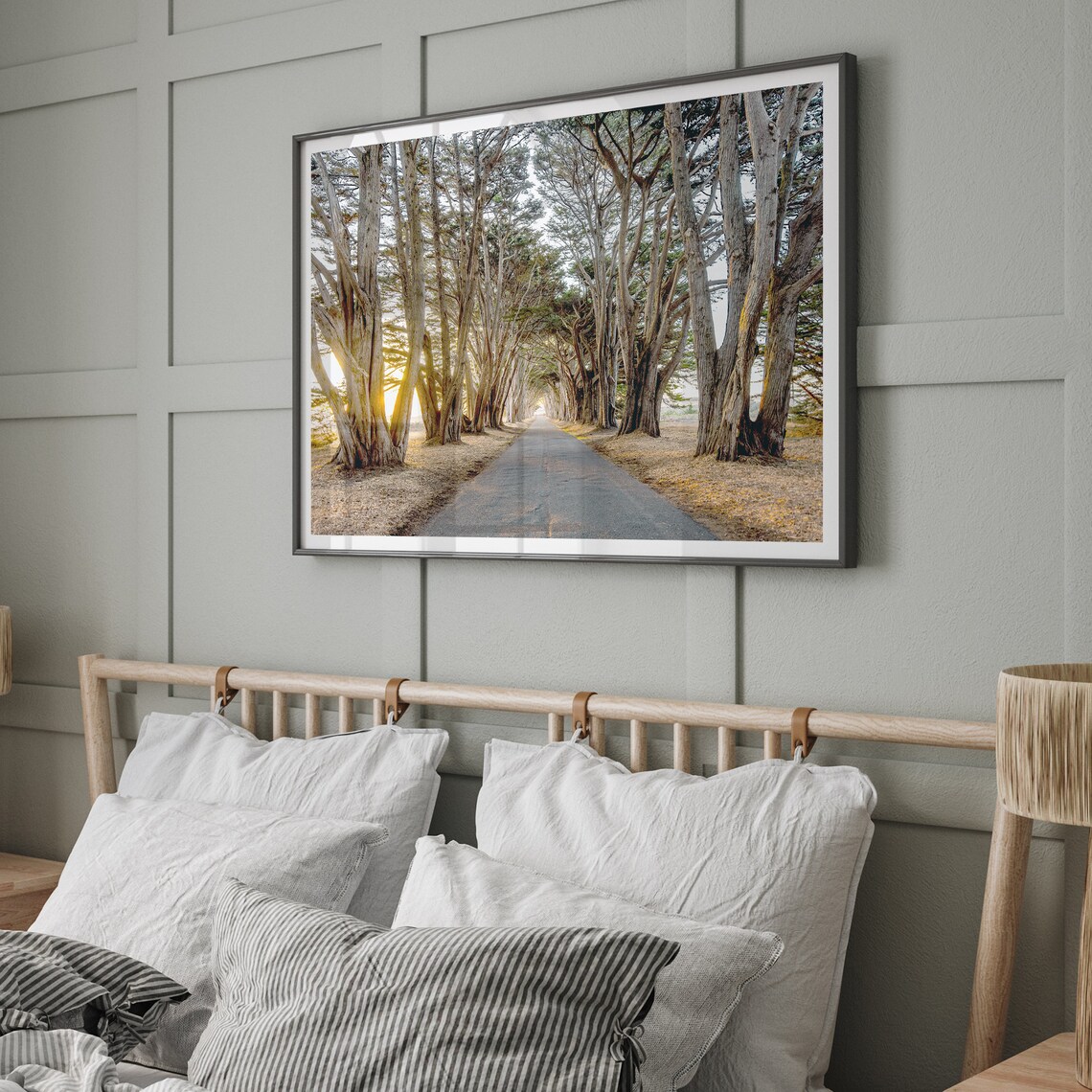 Cypress Tree Tunnel California Coast Art Print - Image 4