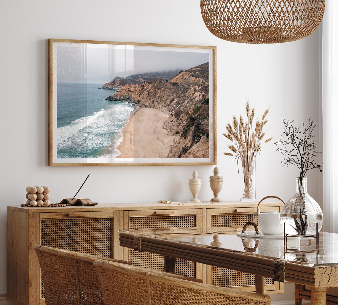 Northern California Beach Art Print, Coastal Surf - Image 5