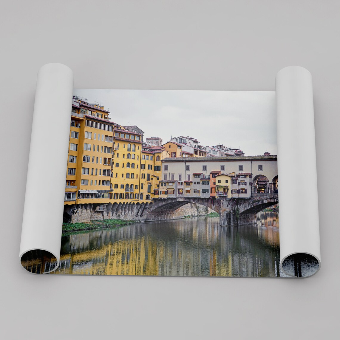 Ponte Vecchio Florence Art Print, Italy Wall Decor - Image 2