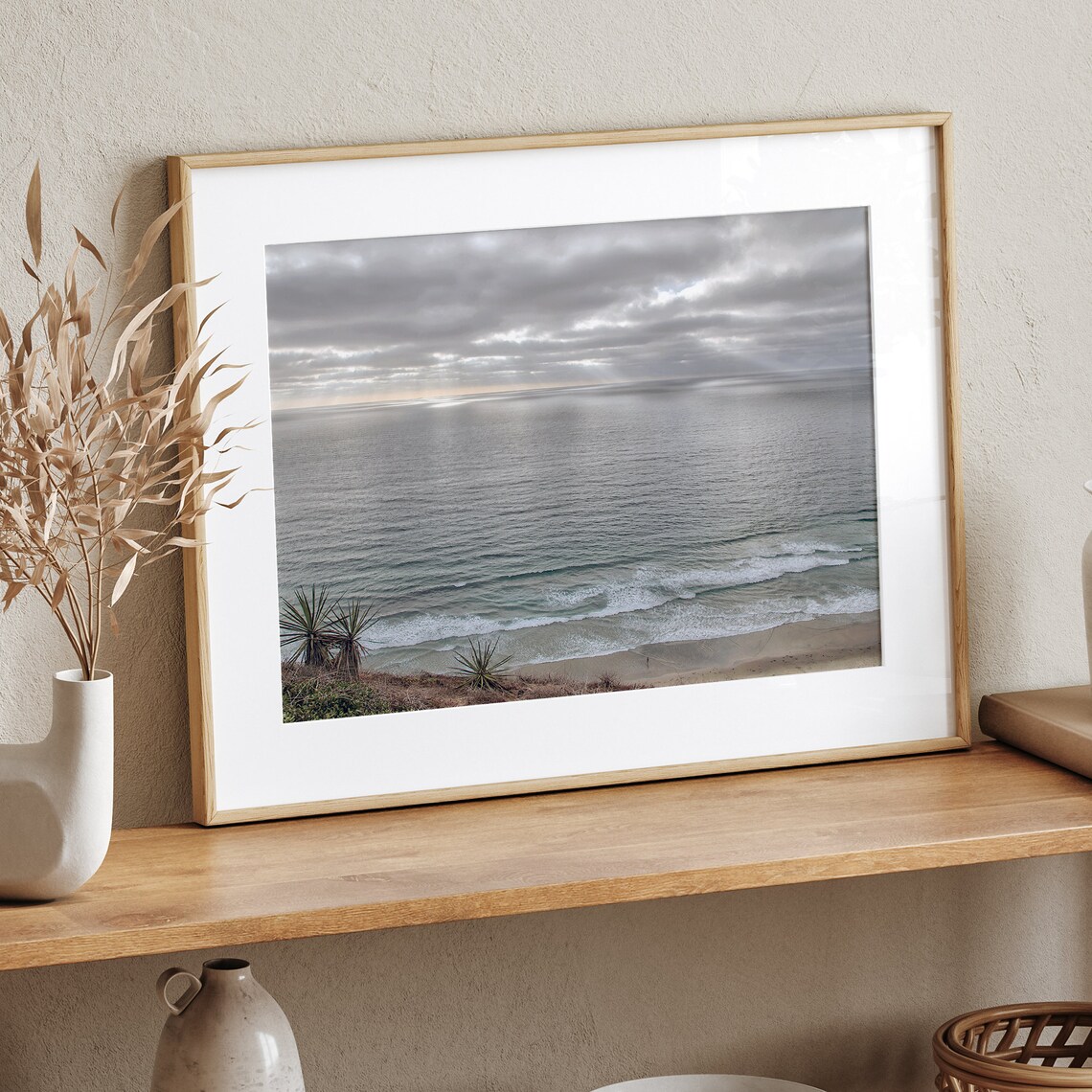California Ocean Seascape, Southwest Travel Poster - Image 4