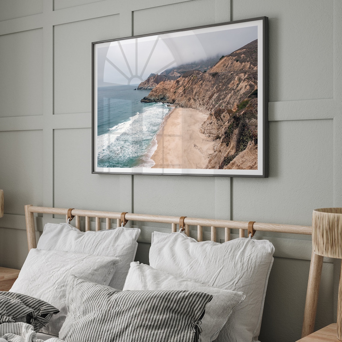 Northern California Beach Art Print, Coastal Surf - Image 2