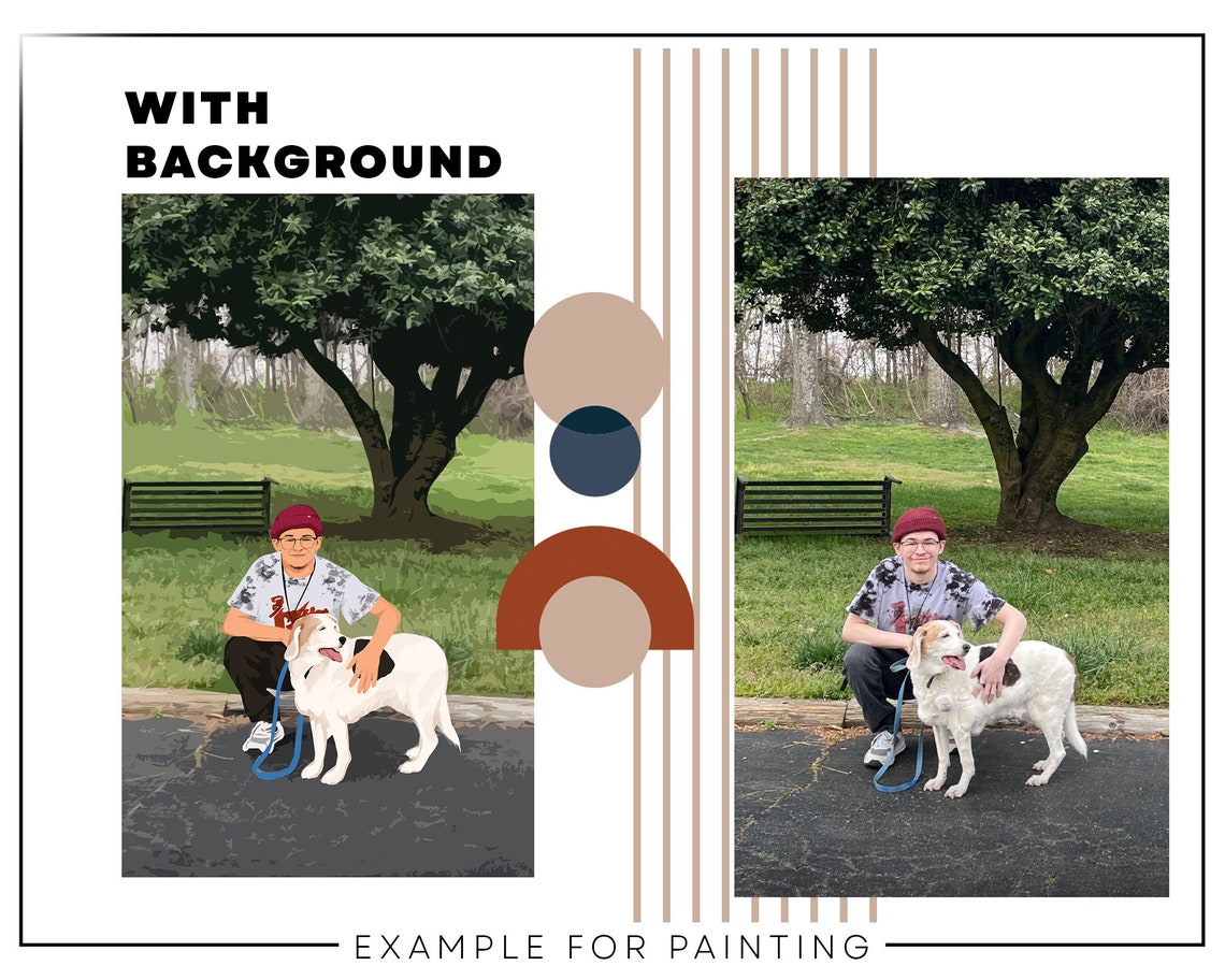 Couple Cuddling Under Plaid Blanket Rustic Faceless Portrait Poster - Image 2