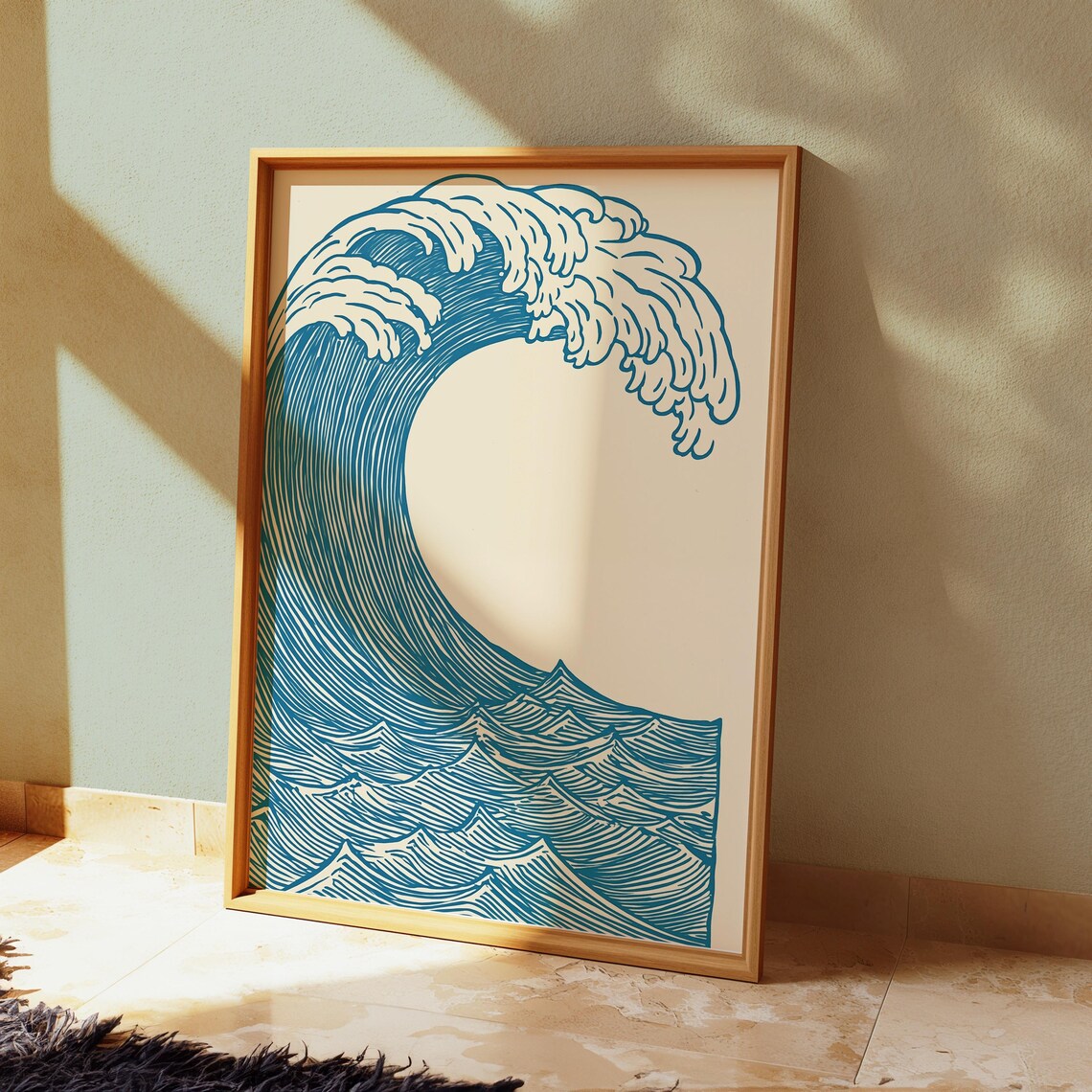 Great Waves Series Japanese Wave Art Print