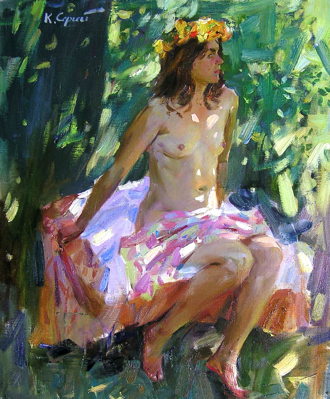 Nude Woman Art, Original Oil Painting - Image 3