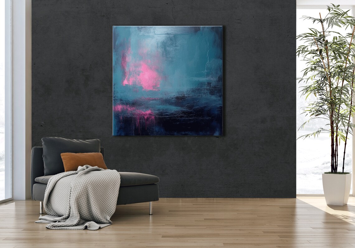 Abstract Painting, Mystical Enigma Art Print