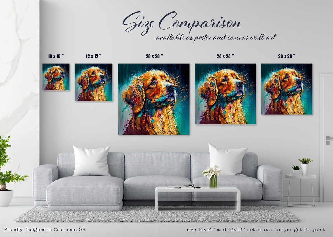 Loyal Dog Wall Art Print, Animal Nursery Decor - Image 4