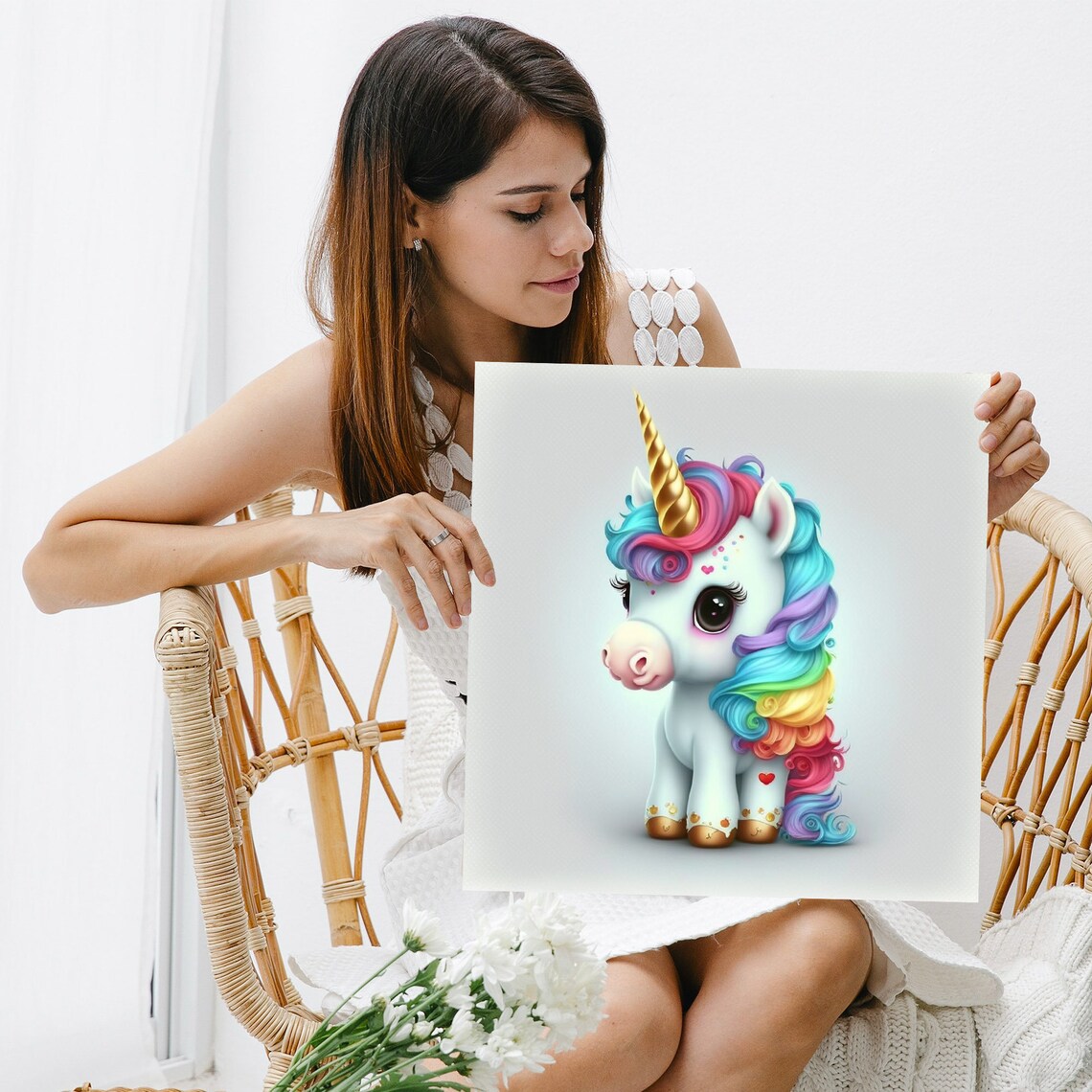 Unicorn Magic Poster, Fantasy Unicorn Wall Decor - Image 3