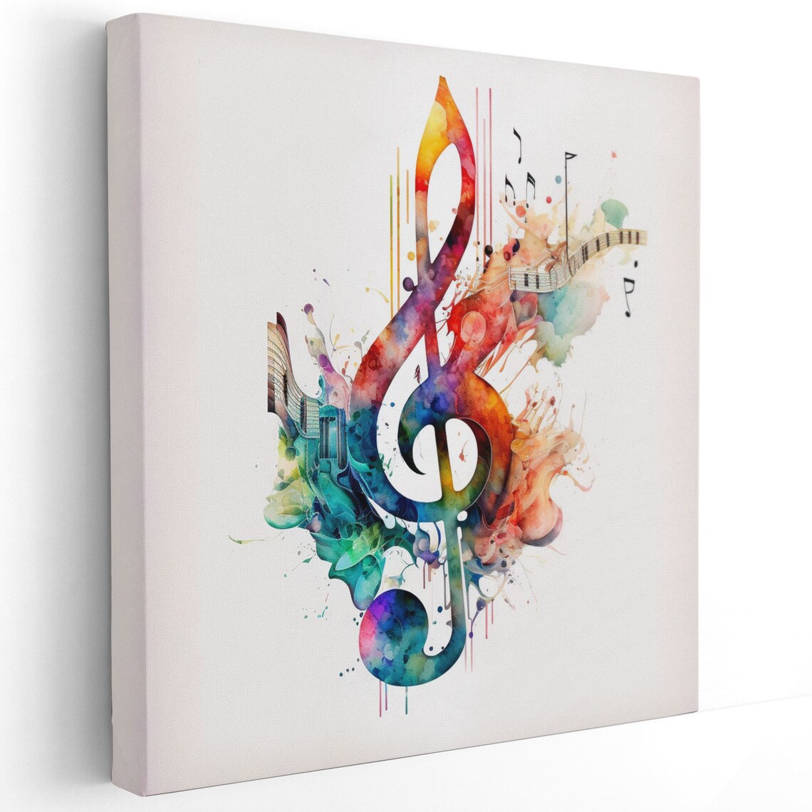 Symphony Music Room Art Print, Musical Wall Decor - Image 2