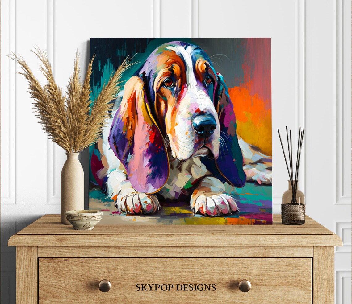 Dog Wall Decor, Dog Home Decor Animal Art Print - Image 3