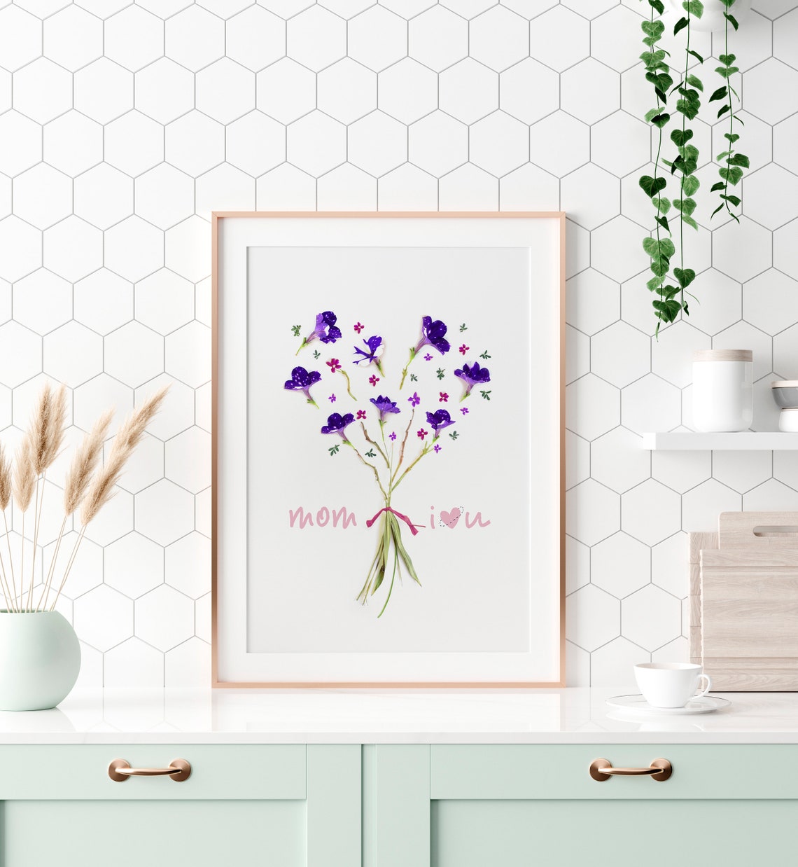 Mother's Day Gift From Daughter, Wall Art Print - Image 4