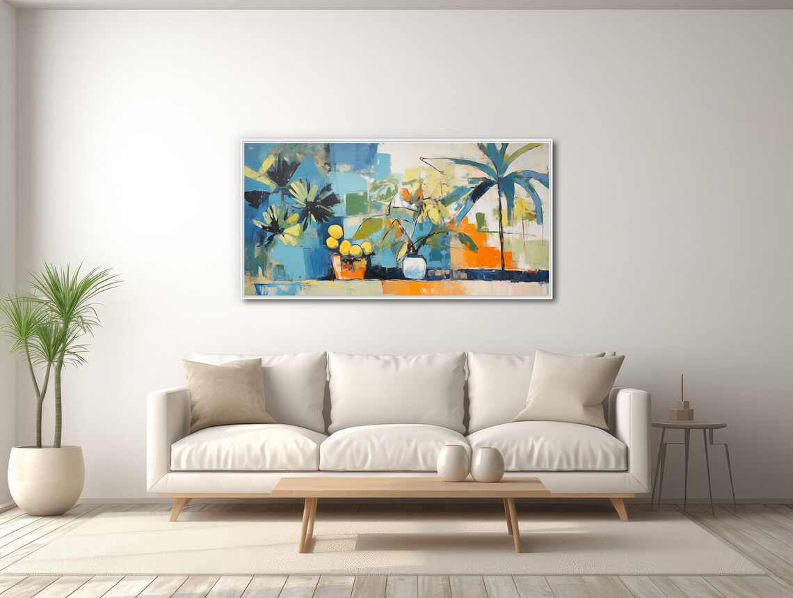 Mid Century Botanical Still Life, Palm Springs Wall Art Print - Image 3