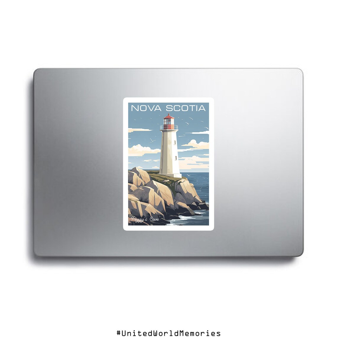 Peggys Cove Travel Poster, Nova Scotia Vintage - Image 2