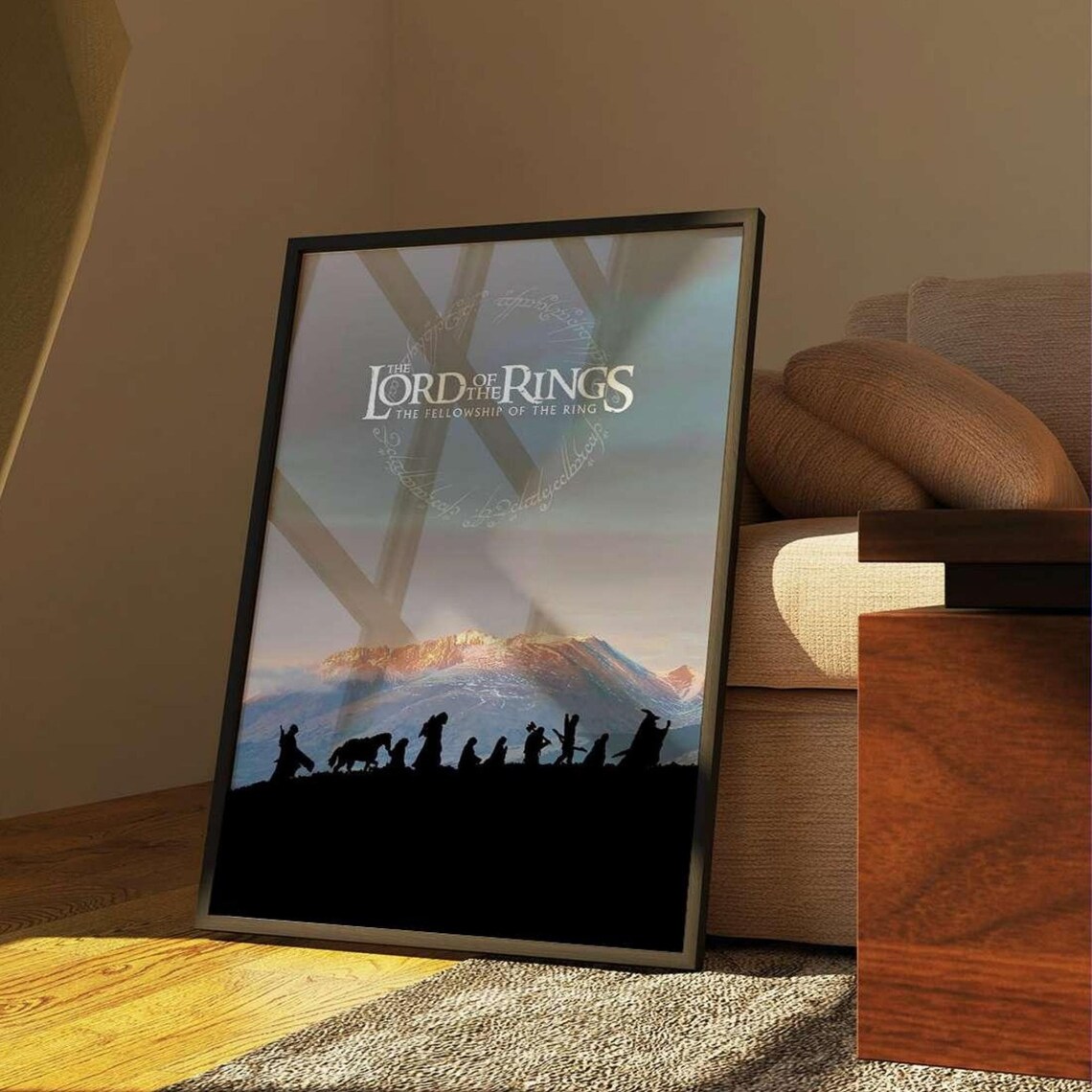 Lord Of The Rings Middle Earth Art Print - Image 4