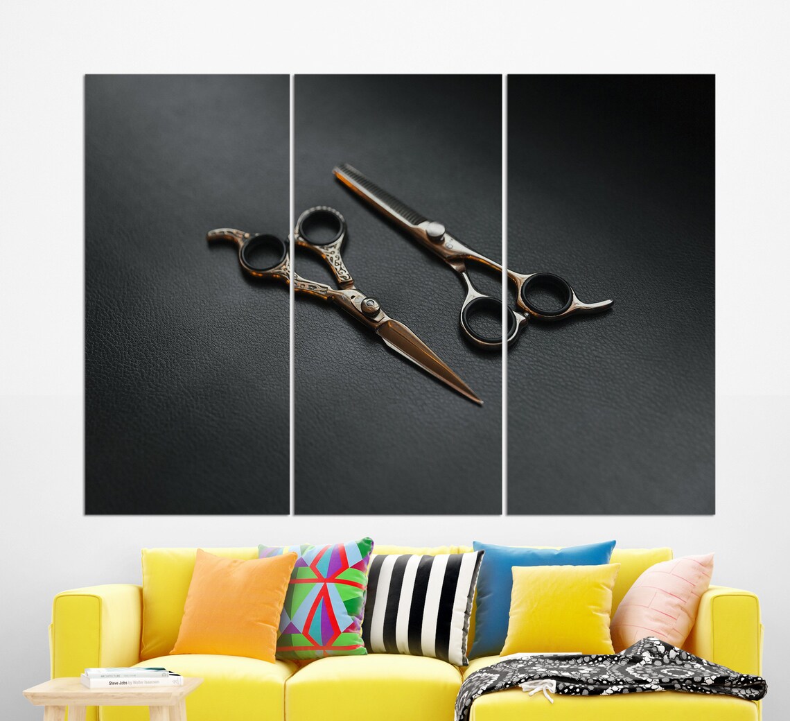 Minimalist Barbershop Art Print, Barber Gift - Image 2