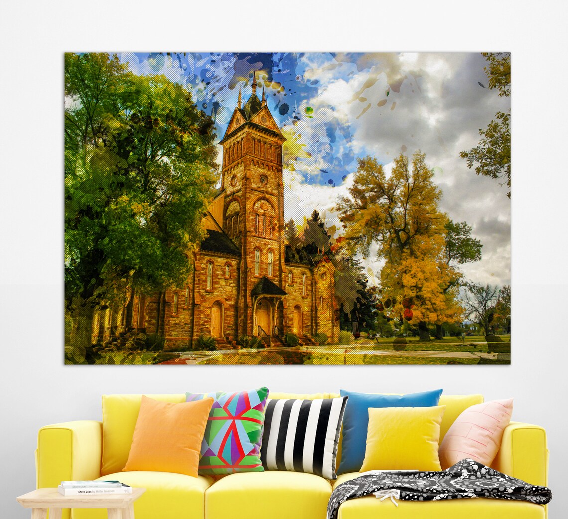 Bear Lake Stake Tabernacle, Paris Idaho Art Print