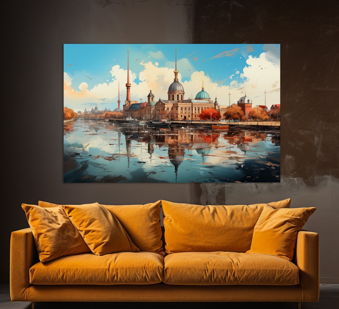 Berlin Abstract Painting, Germany Wall Art