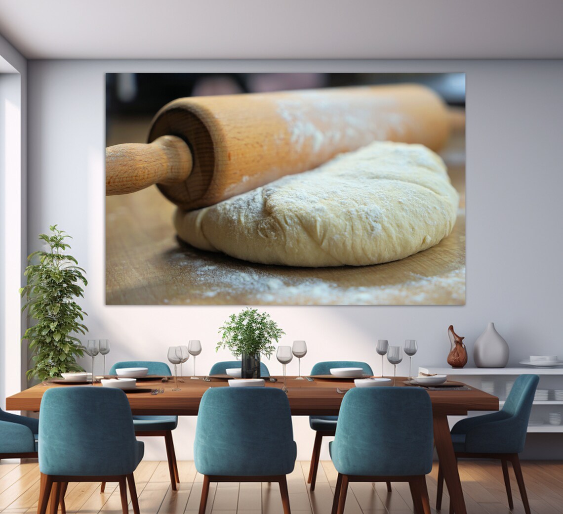 Dough Art Kitchen Wall Decor, Baker Gift - Image 3