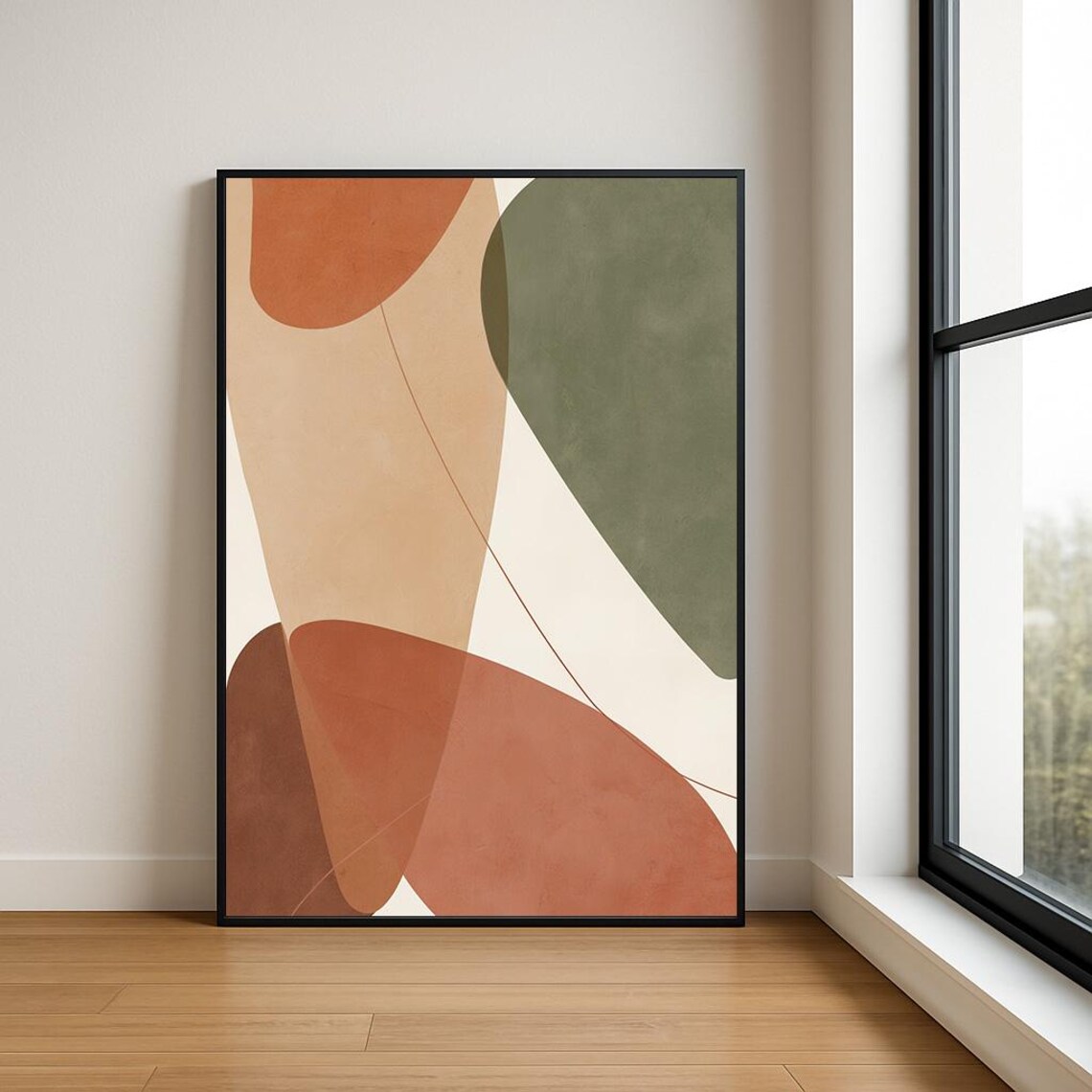 High Resolution Abstract Geometric Wall Art