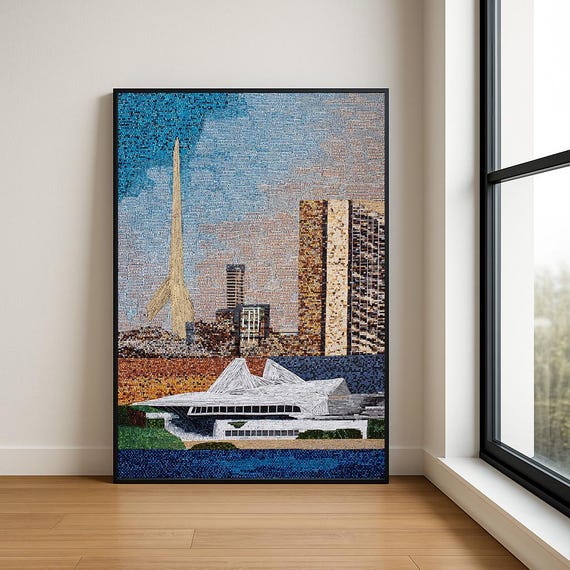 High Resolution Landmark Oil Painting