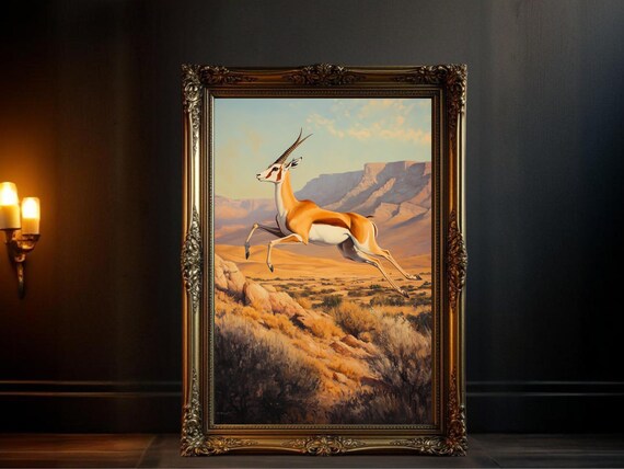 Antelope Leap Nature Wildlife, Savanna Landscape