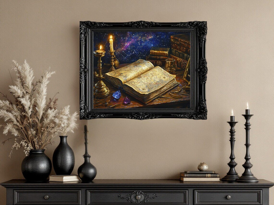 Vintage Celestial Constellation Art Print, Star Chart - Image 3