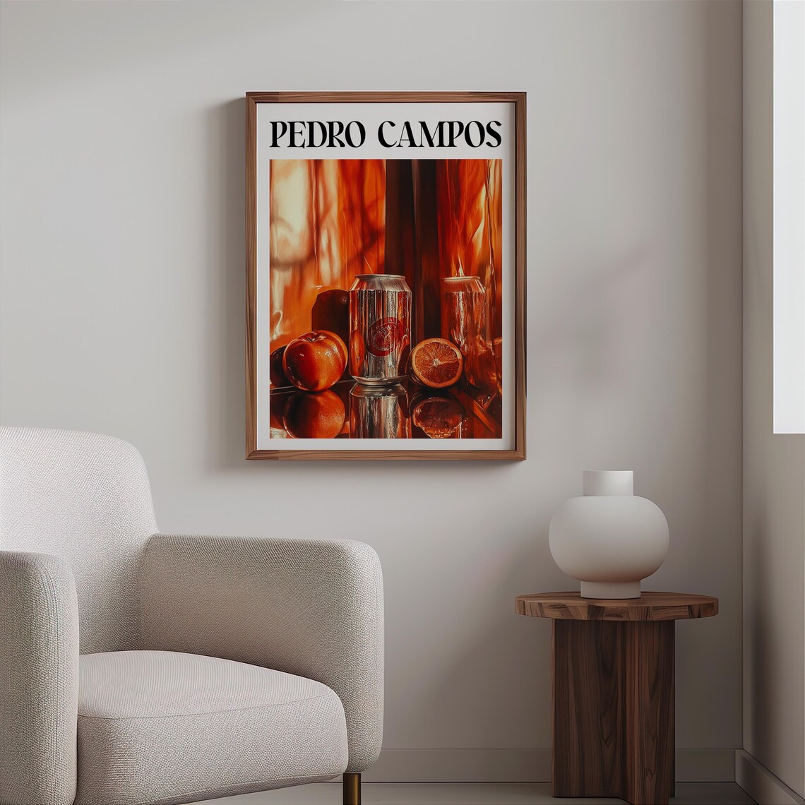 Pedro Campos Inspired Photorealism Print Hyperrealistic Object Posters Modern Realism Wall Decor Realistic Soda Can Fruit Art Print - Image 2