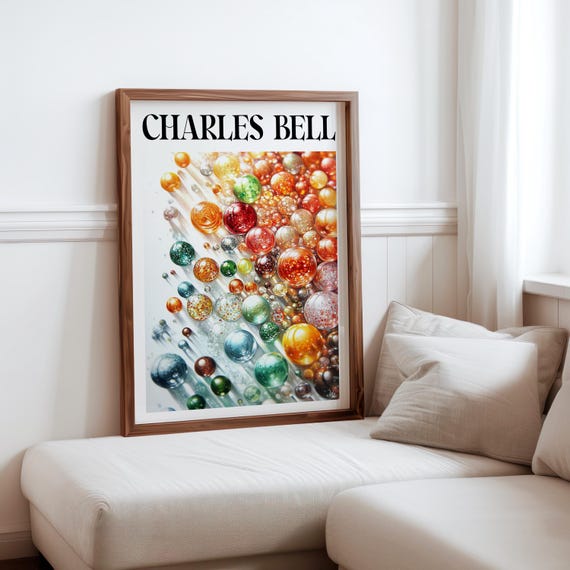 Charles Bell Inspired Photorealism Poster Vintage Gumball Print Colourful Retro Sweetshop Hyper Realistic Candy Machine 1980s