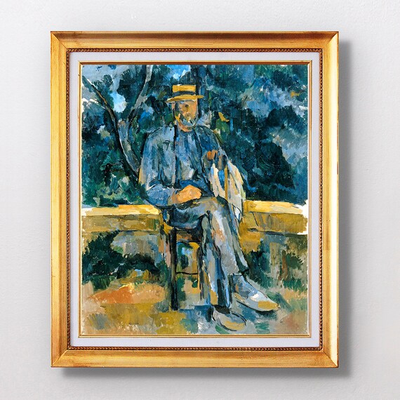 Paul Cezanne Portrait Of Peasant 1906 Fine Art Glice Sku 0276