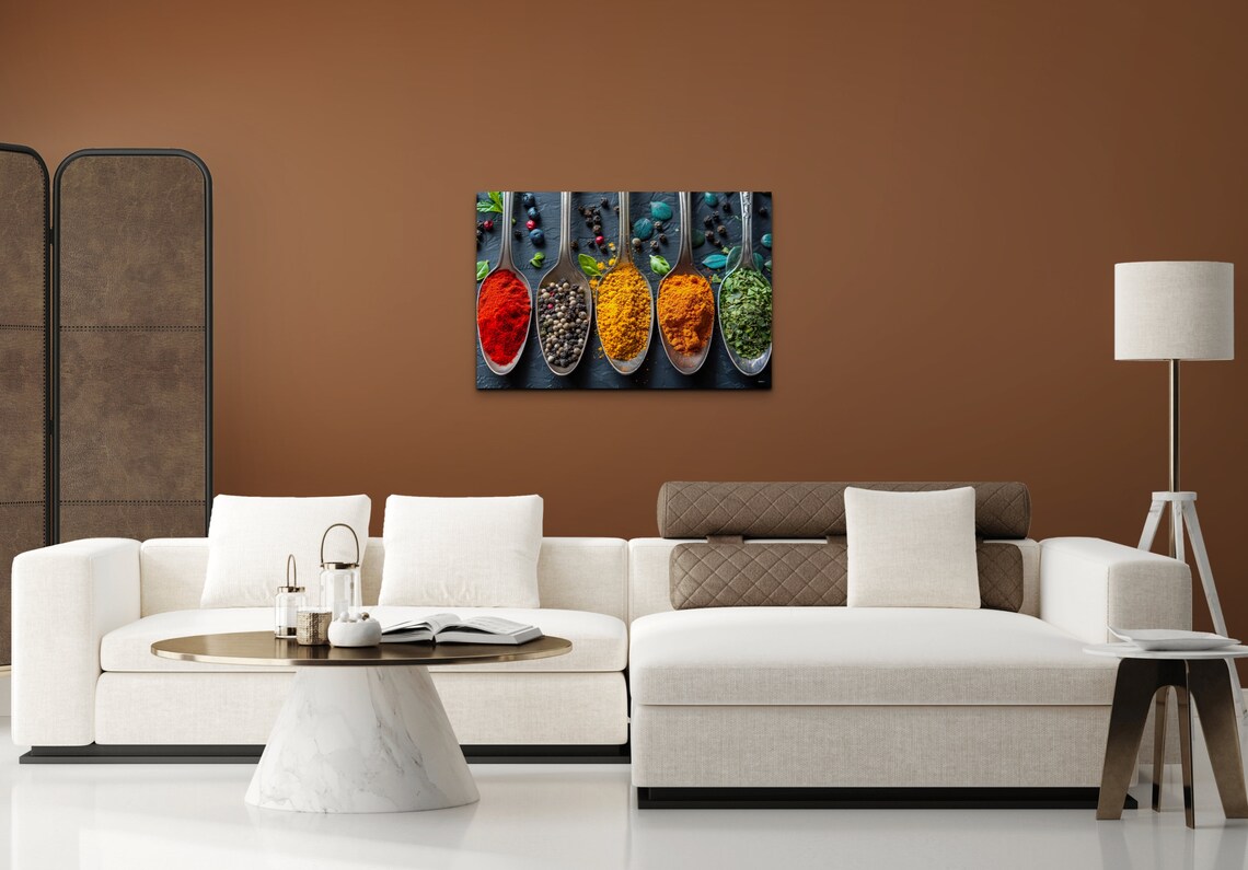 Herbs And Spices Art Print, Modern Kitchen Decor - Image 5