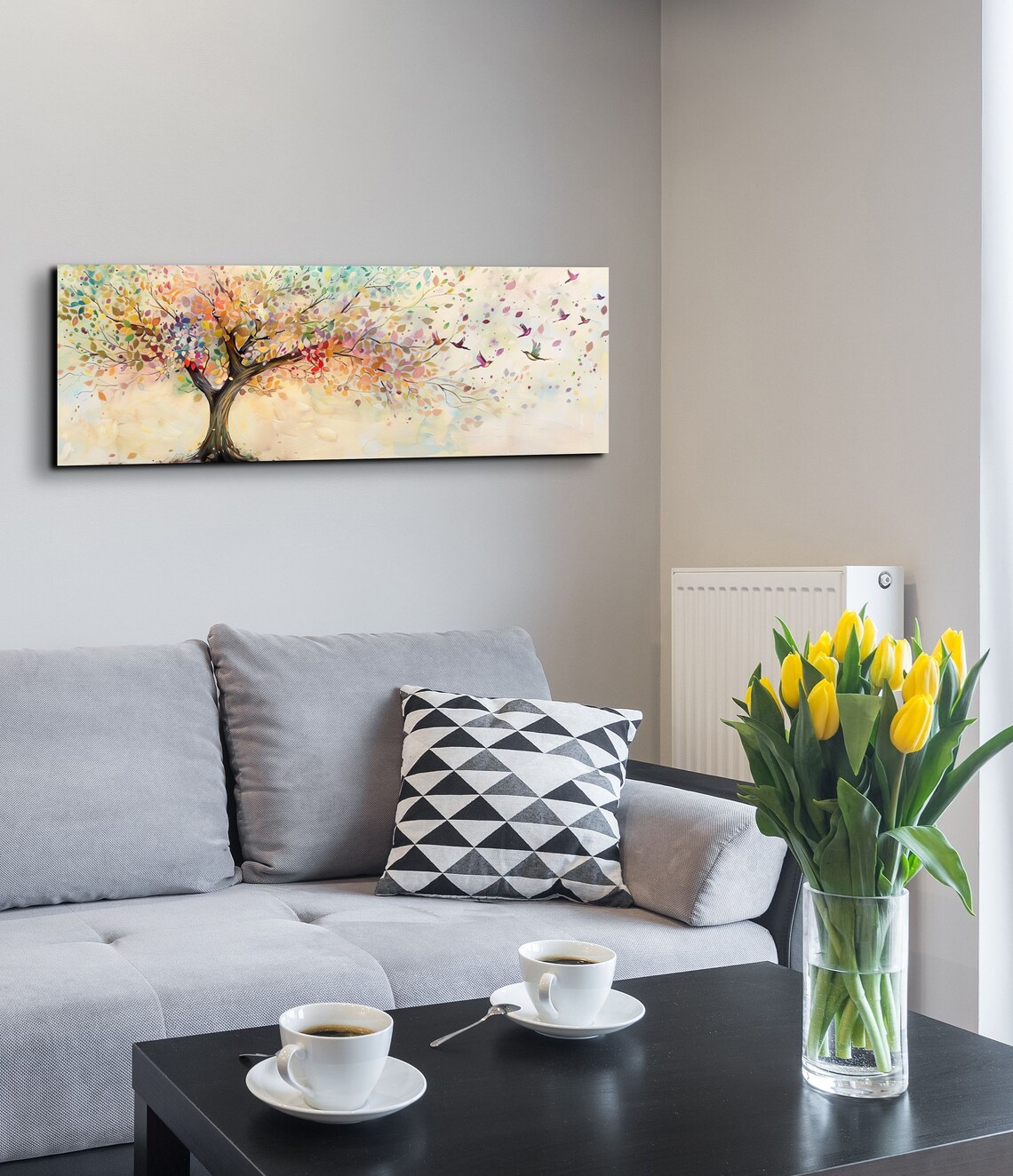 Yggdrasil Tree Of Life Watercolor Art Print - Image 3
