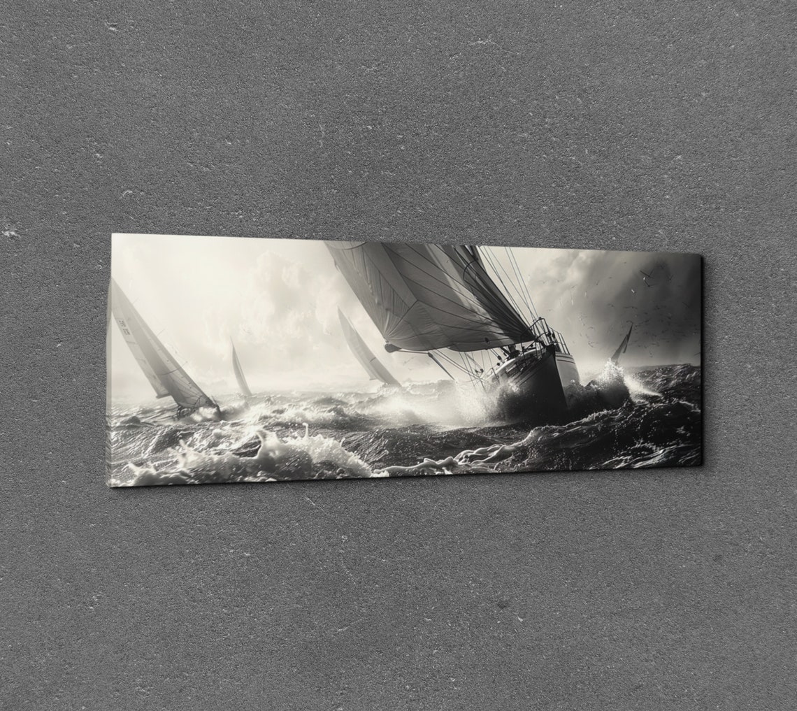 Sailboat Panoramic Poster - Image 3