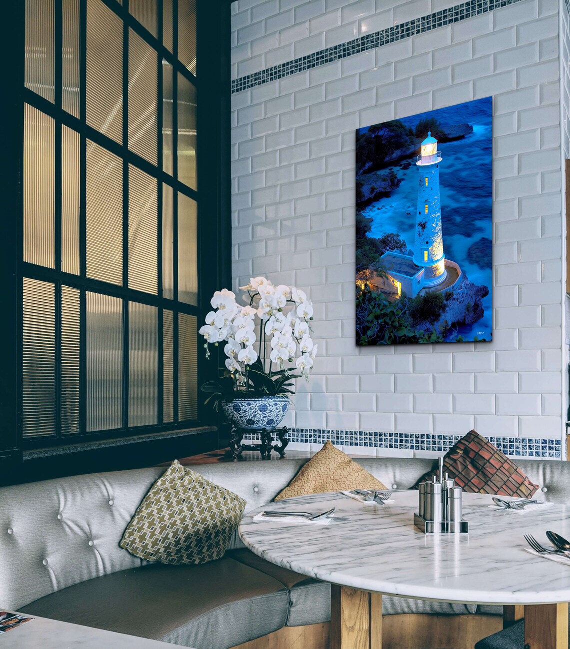 Lighthouse Nautical Art, Ocean Art Print - Image 7
