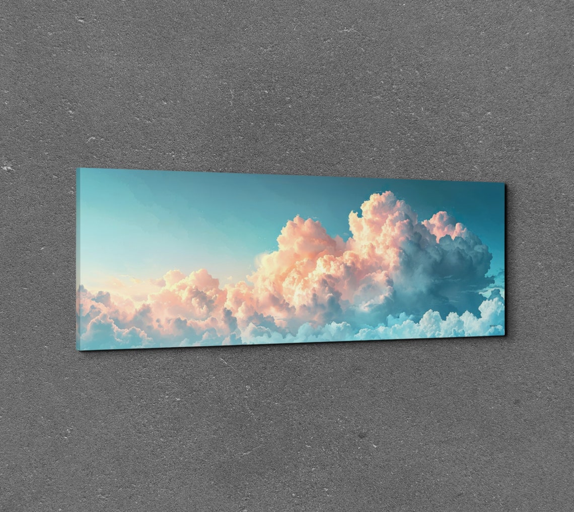 Panoramic Cloud Wall Art - Image 3