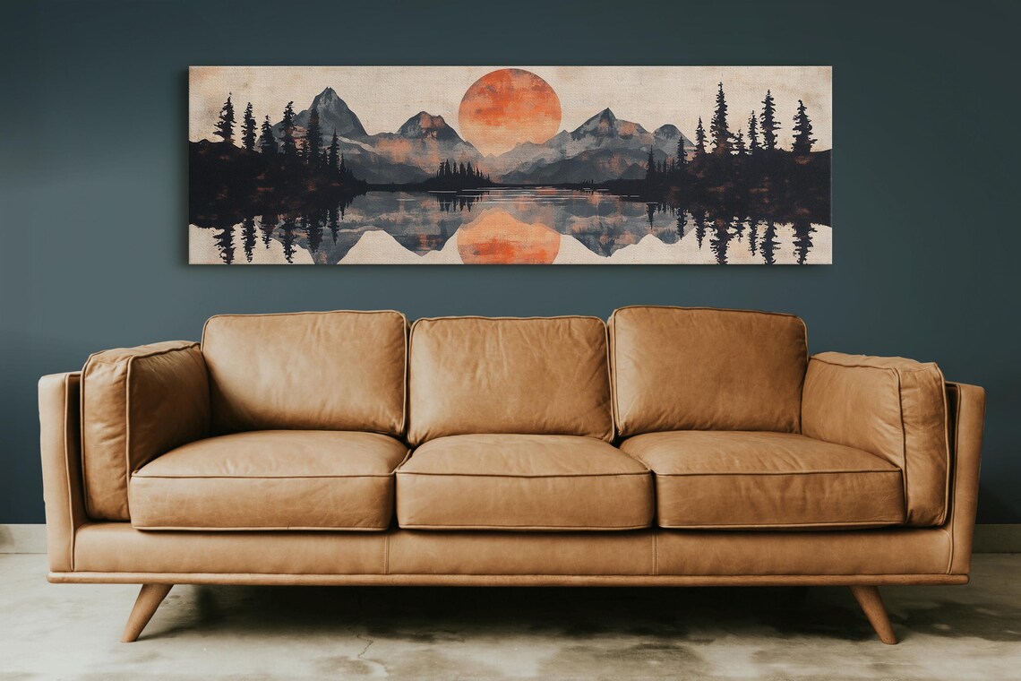 Mount Rainier Sunset Reflection, Scenic Landscape - Image 5