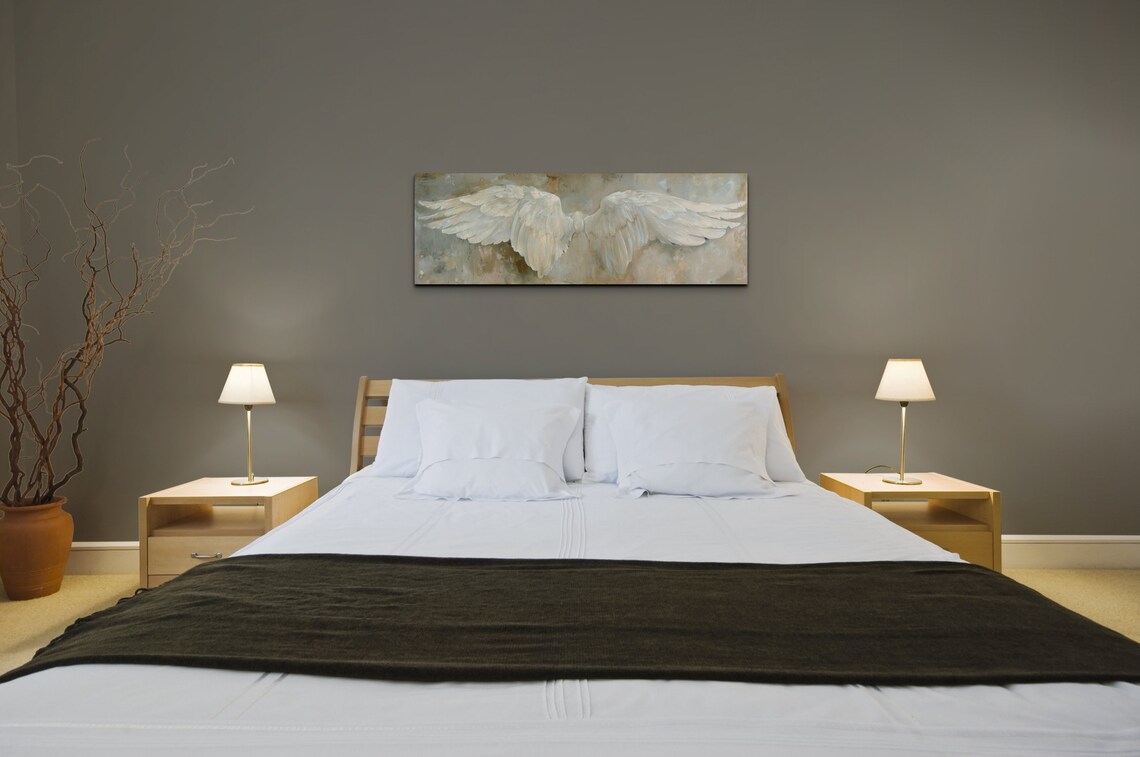 Panoramic Angel Wings, Angelic Style Wall Art - Image 5