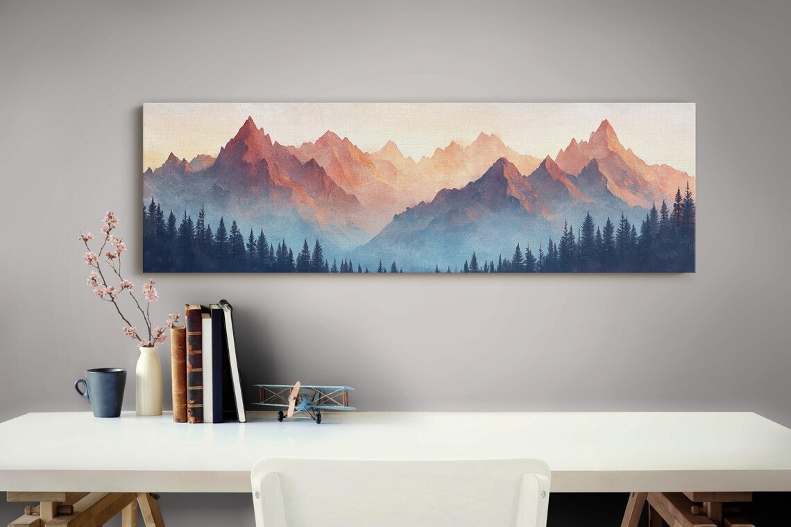 Pikes Peak Art Print, Majestic Sunrise Landscape - Image 3