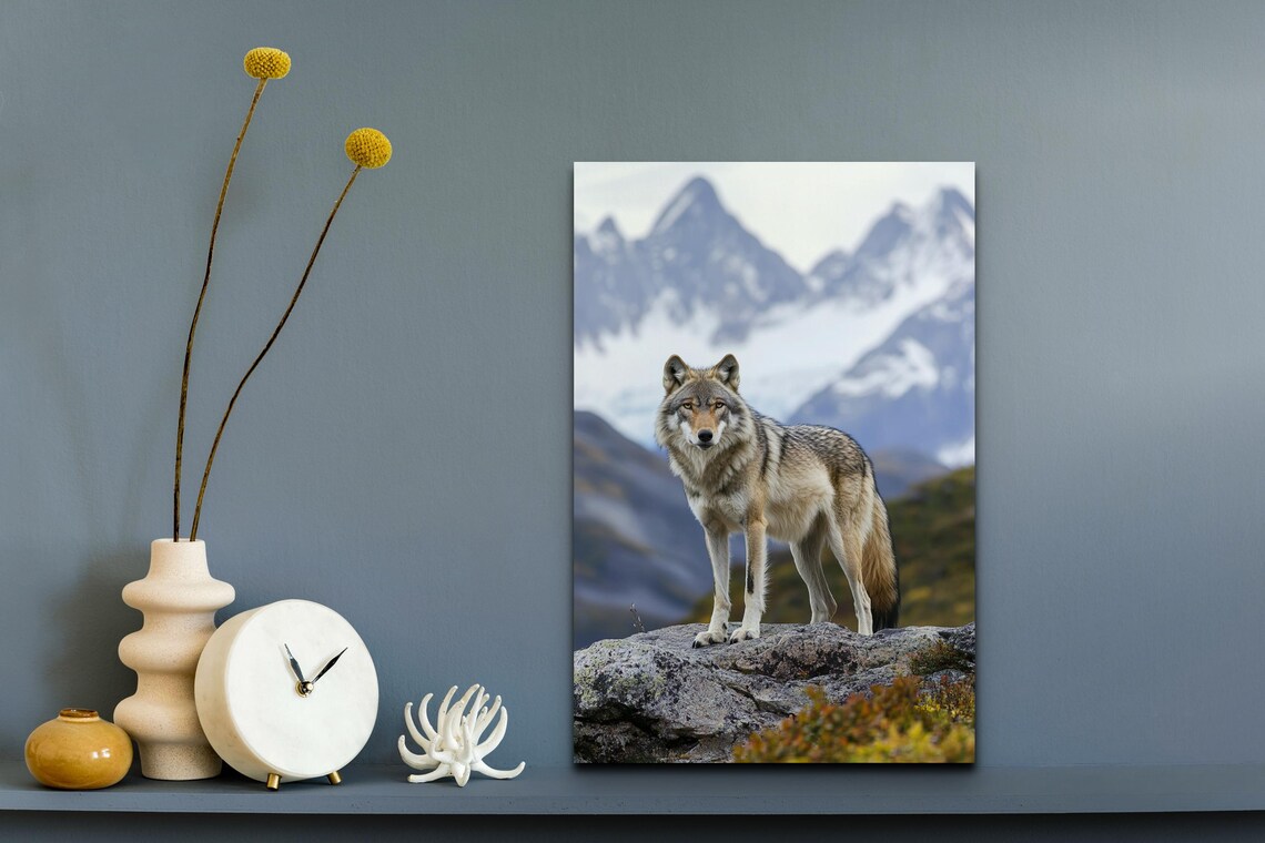 Wolf Photography Art Print, Nature Office Decor - Image 4